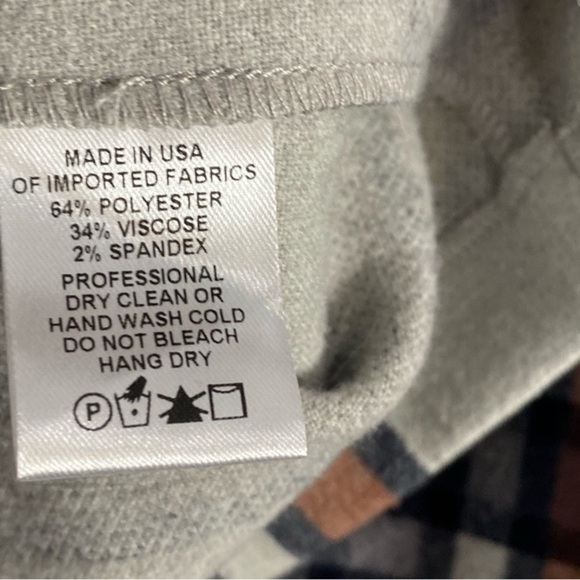 KAL REIMAN Plaid Cape Sleeve Turtleneck - Picture 9 of 9